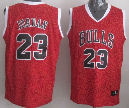 Michael Jordan Chicago Bulls red Fashion jersey