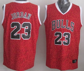 Michael Jordan Chicago Bulls red Fashion jersey