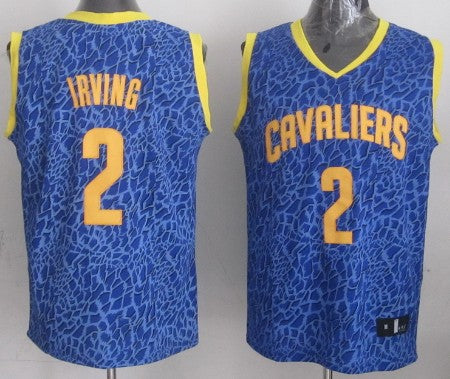 Kyrie Irving Cleveland Cavaliers blue Fashion jersey