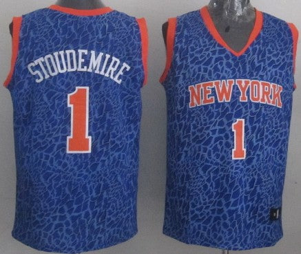Amare Stoudemire New York Knicks blue Fashion jersey