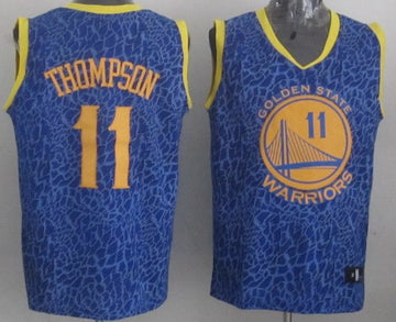 Klay Thompson Golden State Warriors blue Fashion jersey