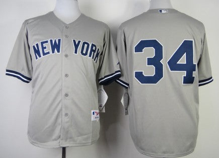Michael Pineda New York Yankees gray jersey