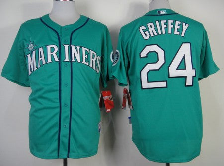 Ken Griffey Seattle Mariners green jersey