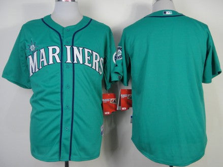 Custom Seattle Mariners green jersey