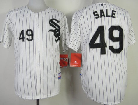 Chris Sale Chicago White Sox white jersey