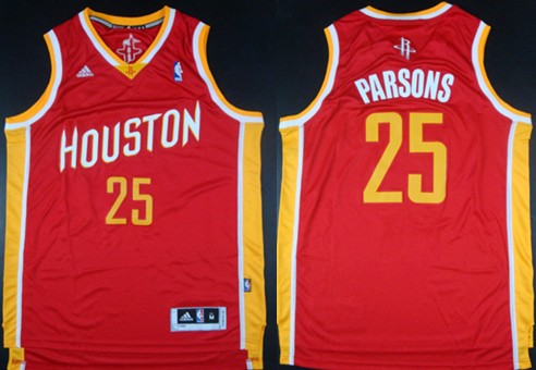 Chandler Parsons Revolution Houston Rockets red jersey