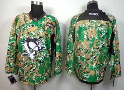 Custom Pittsburgh Penguins camo Camo jersey