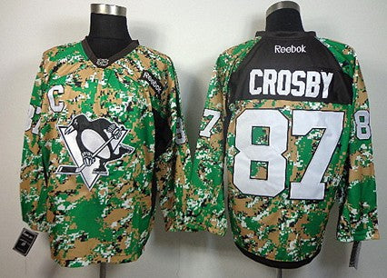 Sidney Crosby Pittsburgh Penguins camo Camo jersey