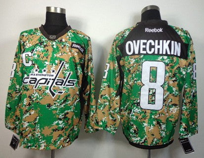 Alex Ovechkin Washington Capitals camo Camo jersey