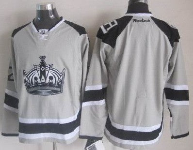 Custom Los Angeles Kings gray Stadium Series jersey