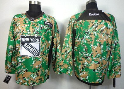 Custom New York Rangers camo Camo jersey