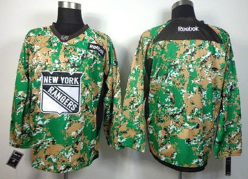 Custom New York Rangers camo Camo jersey