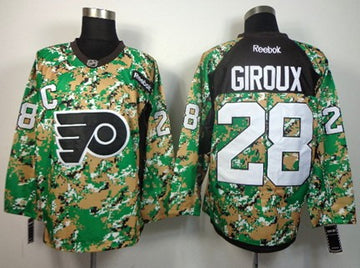 Claude Giroux Philadelphia Flyers camo Camo jersey