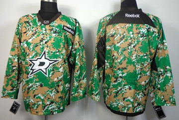 Custom Dallas Stars camo Camo jersey