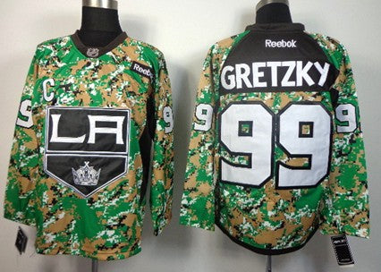 Wayne Gretzky Los Angeles Kings camo Camo jersey