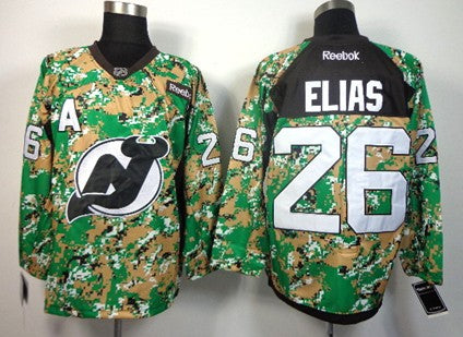 New Patrik Elias New Jersey Devils camo Camo jersey
