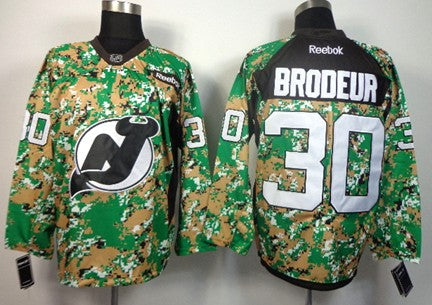New Martin Brodeur New Jersey Devils camo Camo jersey