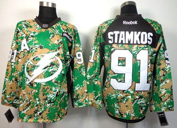 Steven Stamkos Tampa Bay Lightning camo Camo jersey