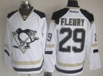 Marc-Andre Fleury Pittsburgh Penguins white Stadium Series jersey