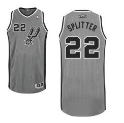 Tiago Splitter San Antonio Spurs gray jersey