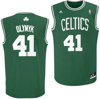 Boston Celtics green jersey