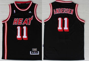 Chris Andersen Aba Hardwood Classics Miami Heat black jersey