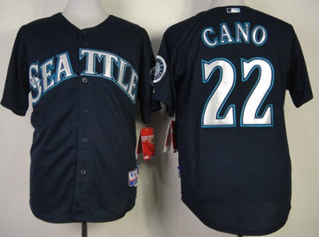 Robinson Cano Seattle Mariners navy jersey
