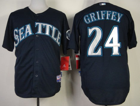 Ken Griffey Seattle Mariners navy jersey