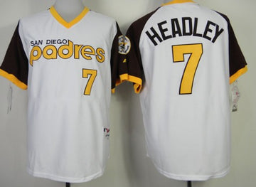 Chase Headley San Diego Padres white jersey