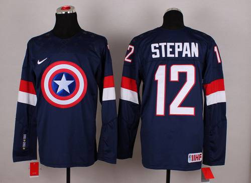 Team North America navy Fashion jersey