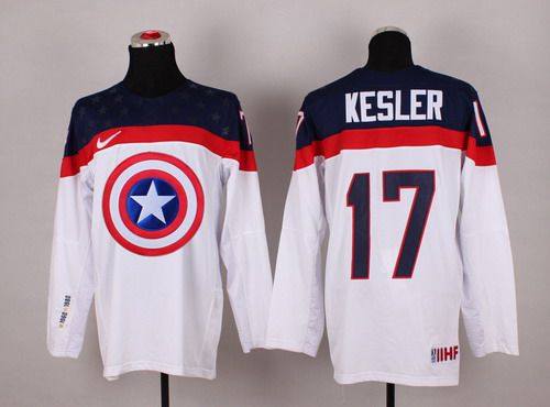 Team North America white Fashion jersey
