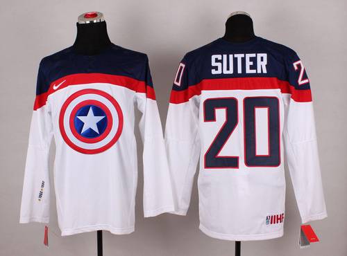 Team North America white Fashion jersey