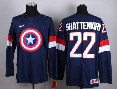 Team North America navy Fashion jersey