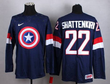 Team North America navy Fashion jersey