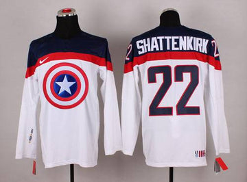 Team North America white Fashion jersey
