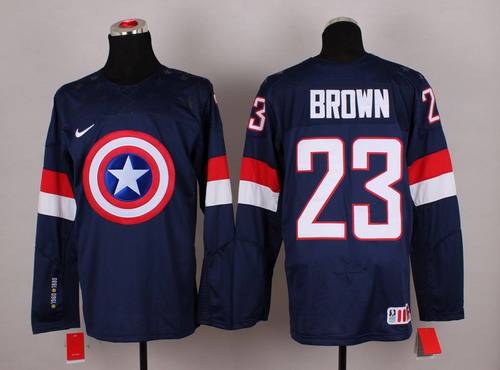 Team North America brown Fashion jersey