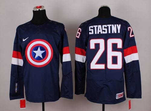 Team North America navy Fashion jersey