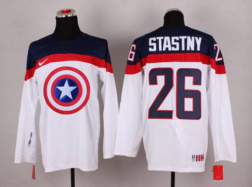 Team North America white Fashion jersey