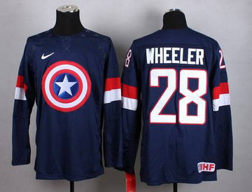 Team North America navy Fashion jersey