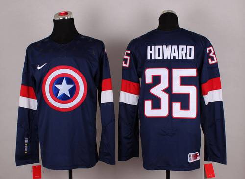 Team North America navy Fashion jersey