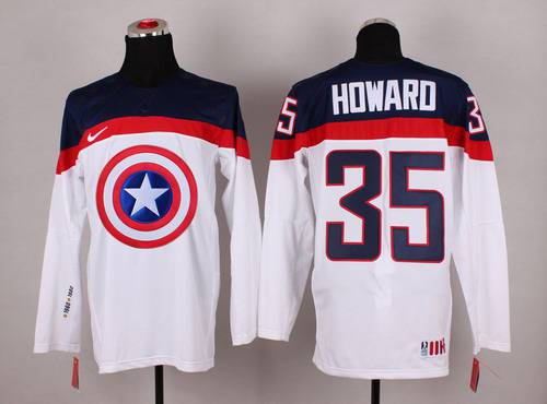 Team North America white Fashion jersey
