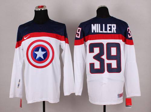 Team North America white Fashion jersey
