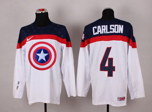 Team North America white Fashion jersey