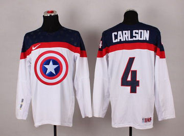 Team North America white Fashion jersey