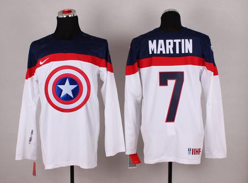 Team North America white Fashion jersey
