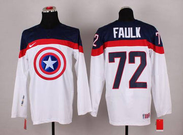 Team North America white Fashion jersey