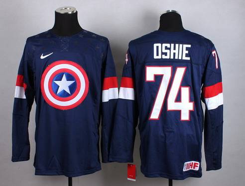 Team North America navy Fashion jersey