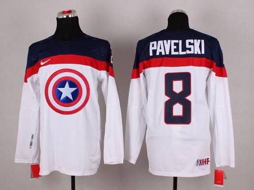 Team North America white Fashion jersey