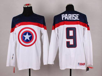 Team North America white Fashion jersey