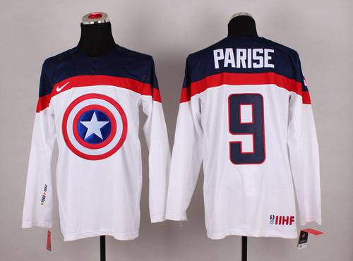 Team North America white Fashion jersey